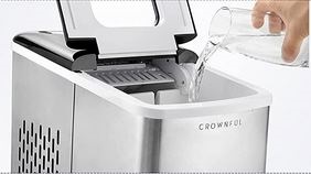 CROWNFUL-stainless-steel-ice-maker-for-countertop-easy-to-use-step1