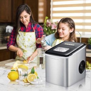 CROWNFUL-stainless-steel-ice-maker-for-countertop-makes-26-pounds-ice-in-24-hours-for-family