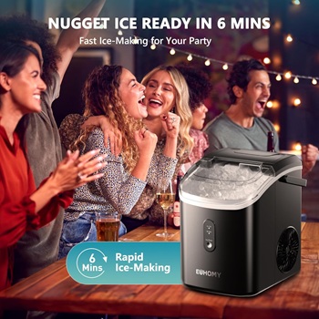 EUHOMY-Nugget-Ice-Maker-fast-ice-making-6-minutes